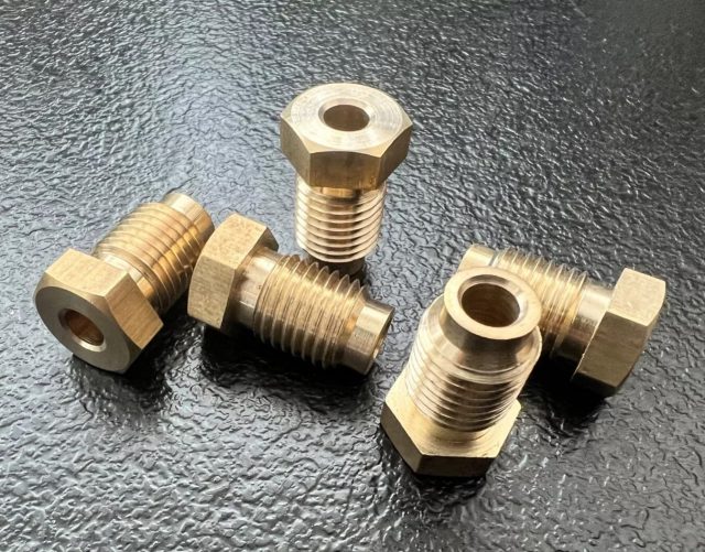 Brass Brake & Clutch Pipe Fittings (UNF/BSF)