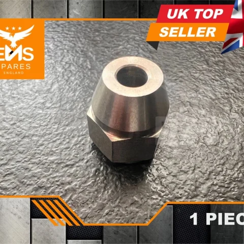 EMS-A1ASS stainless steel 3/8" UNF female brake pipe union for 3/16" pipe - 1 Union