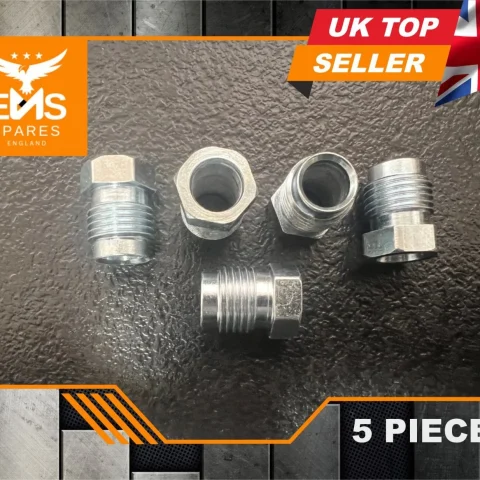 EMS-A24S 1/2" UNF male steel pipe union for 5/16" pipe - 5 Unions