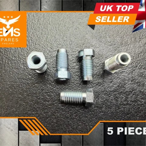 EMS-A3S 3/8" BSF male steel brake pipe union for 3/16" pipe - 5 Unions